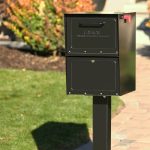 Mailcase Black Locking Mailbox