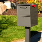 Mailcase Rich Bronze Locking Mailbox